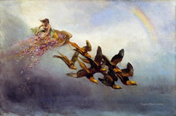 The Four Seasons Spring William Holbrook Beard Oil Paintings